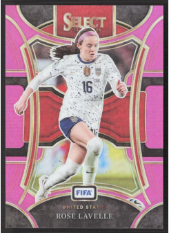 Rose Lavelle, Kartička, 2023-24 Panini Select FIFA Soccer, LIMIT