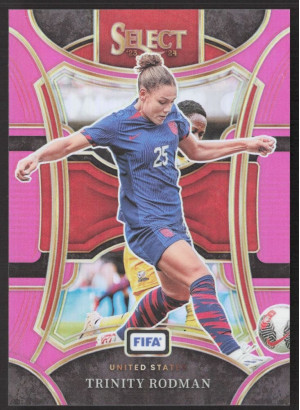 Trinity Rodman, Card, 2023-24 Panini Select FIFA Soccer, LIMIT