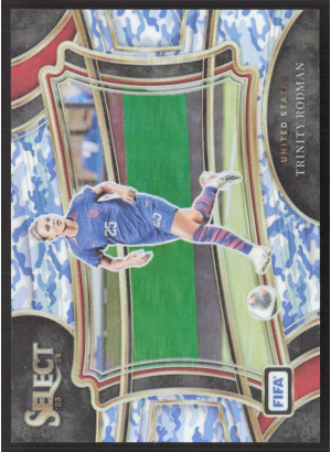 Trinity Rodman, Card, 2023-24 Panini Select FIFA Soccer, LIMIT