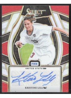 Kristine Lilly, Kartička, 2023-24 Panini Select FIFA Soccer, AUTOGRAPH