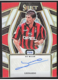 Leonardo, Kartička, 2023-24 Panini Select FIFA Soccer, AUTOGRAPH