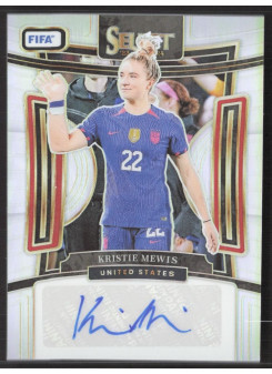 Kristie Mewis, Kartička, 2023-24 Panini Select FIFA Soccer, AUTOGRAPH