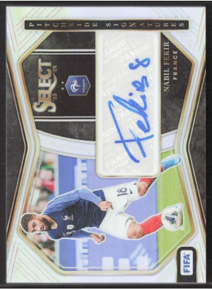 Nabil Fekir, Card, 2023-24 Panini Select FIFA Soccer, AUTOGRAPH