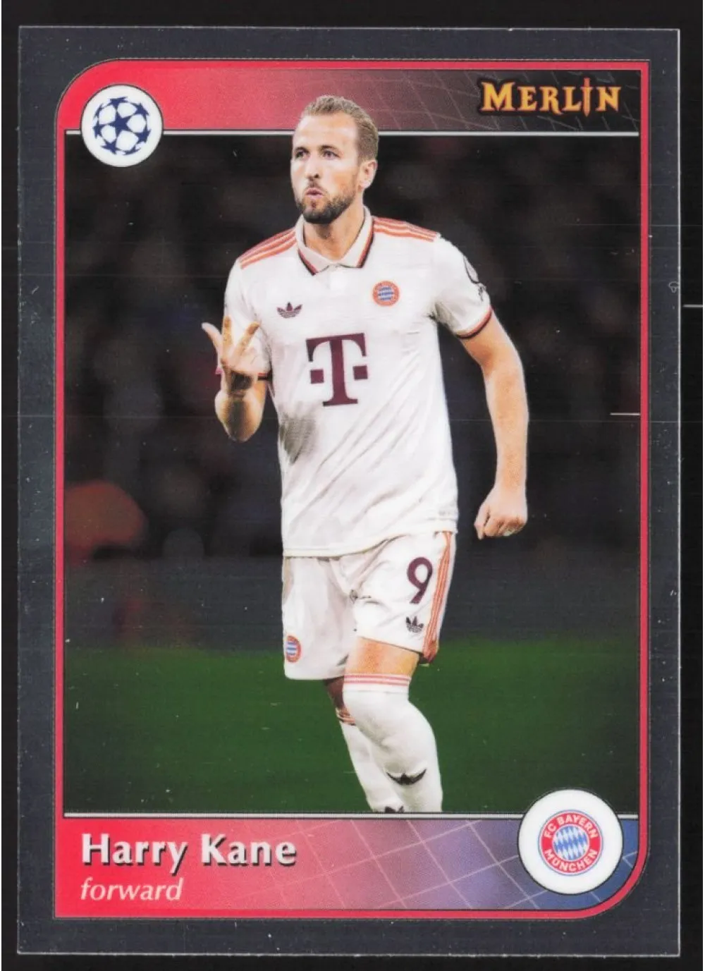 Panini MERLIN HARRY KANE サインカード 25/25シリ Harry Kane, Card 2024-25 Topps Merlin UEFA Club Competitions , #100