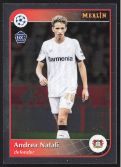 Andrea Natali, Kartička, 2024-25 Topps Merlin UEFA Club Competitions, BASE