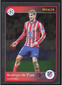 Rodrigo de Paul, Kartička, 2024-25 Topps Merlin UEFA Club Competitions, BASE