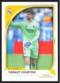 Thibaut Courtois, Kartička, 2025-26 Topps Real Madrid Collector Tin, BASE