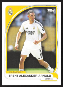 Trent Alexander-Arnold, Kartička, 2025-26 Topps Real Madrid Collector Tin, BASE