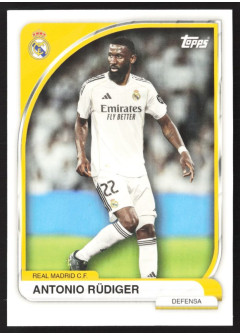 Antonio Rüdiger, Kartička, 2025-26 Topps Real Madrid Collector Tin, BASE