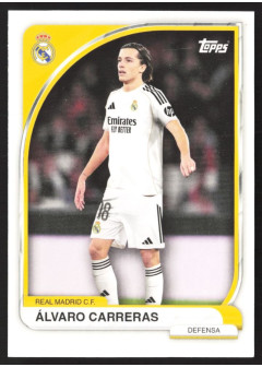 Álvaro Carreras, Card, 2025-26 Topps Real Madrid Collector Tin, BASE