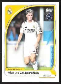 Víctor ValdepeñasRC, Kartička, 2025-26 Topps Real Madrid Collector Tin, BASE