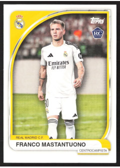 Franco MastantuonoRC, Card, 2025-26 Topps Real Madrid Collector Tin, BASE
