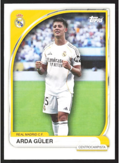 Arda Güler, Kartička, 2025-26 Topps Real Madrid Collector Tin, BASE