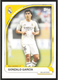 Gonzalo García, Kartička, 2025-26 Topps Real Madrid Collector Tin, BASE