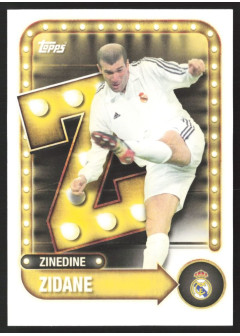 Zinedine Zidane, Kartička, 2025-26 Topps Real Madrid Collector Tin, INSERT