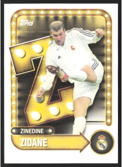 Zinedine Zidane, Kartička, 2025-26 Topps Real Madrid Collector Tin, INSERT