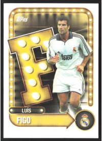 Luís Figo, Kartička, 2025-26 Topps Real Madrid Collector Tin, INSERT