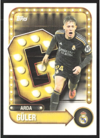 Arda Güler, Kartička, 2025-26 Topps Real Madrid Collector Tin, INSERT
