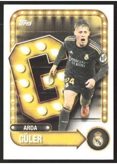 Arda Güler, Kartička, 2025-26 Topps Real Madrid Collector Tin, INSERT
