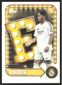 Endrick, Kartička, 2025-26 Topps Real Madrid Collector Tin, INSERT
