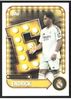 Endrick, Kartička, 2025-26 Topps Real Madrid Collector Tin, INSERT
