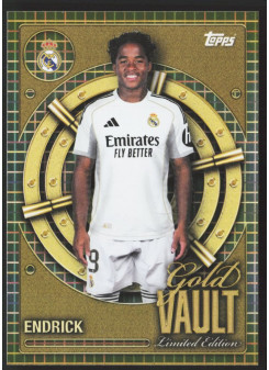 Endrick, Kartička, 2025-26 Topps Real Madrid Collector Tin, INSERT