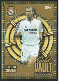 Zinedine Zidane, Kartička, 2025-26 Topps Real Madrid Collector Tin, INSERT