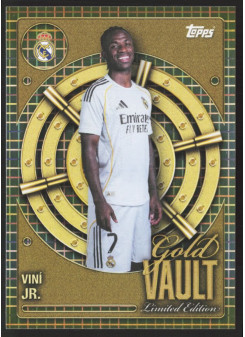 Viní Jr., Kartička, 2025-26 Topps Real Madrid Collector Tin, INSERT