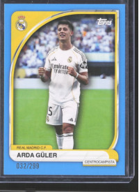 Arda Güler, Kartička, 2025-26 Topps Real Madrid Collector Tin, LIMIT