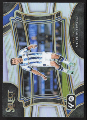Mikel Oyarzabal, Card, 2023-24 Panini Select LaLiga, Silver