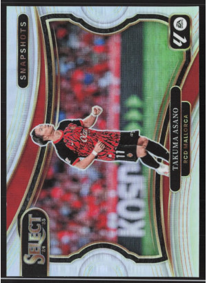 Takuma Asano, Card, 2024-25 Panini Select LaLiga, INSERT