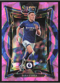Dara O'Shea, Kartička, 2024-25 Panini Select Premier League, Pink Ice