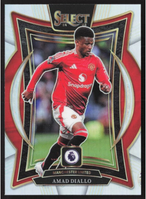 Amad Diallo, Card, 2024-25 Panini Select Premier League, Silver