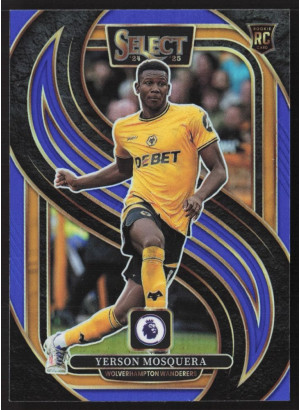 Yerson Mosquera, Card, 2024-25 Panini Select Premier League, Blue