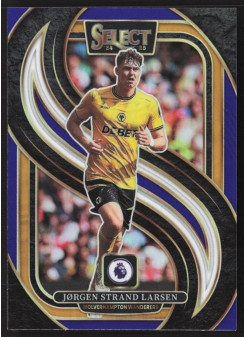 Jorgen Strand Larsen, Kartička, 2024-25 Panini Select Premier League, Multicolor