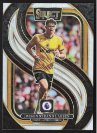 Jorgen Strand Larsen, Kartička, 2024-25 Panini Select Premier League, Silver