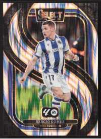 Sergio Gomez, Kartička, 2024-25 Panini Select LaLiga, Flash