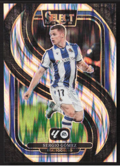 Sergio Gomez, Kartička, 2024-25 Panini Select LaLiga, Flash