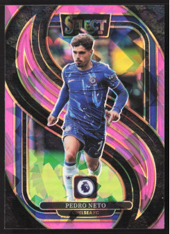 Pedro Neto, Kartička, 2024-25 Panini Select Premier League, Pink Ice