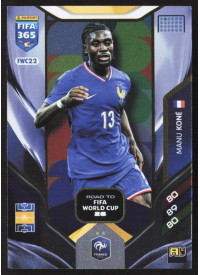 Manu Koné, Kartička, 2026 Panini Adrenalyn XL FIFA 365, INSERT