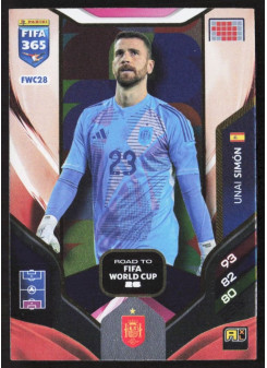 Unai Simón, Kartička, 2026 Panini Adrenalyn XL FIFA 365, INSERT