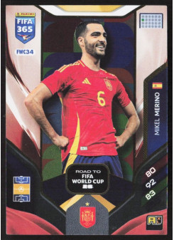 Mikel Merino, Kartička, 2026 Panini Adrenalyn XL FIFA 365, INSERT