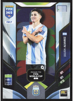 Julián Alvarez, Kartička, 2026 Panini Adrenalyn XL FIFA 365, INSERT