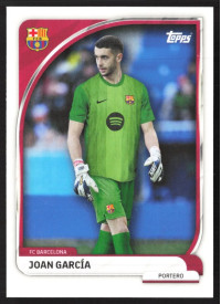 Joan García, Kartička, 2025-26 Topps FC Barcelona Collector Tin, BASE