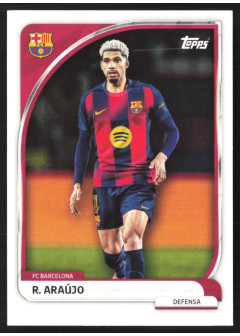 Ronald Araújo, Kartička, 2025-26 Topps FC Barcelona Collector Tin, BASE