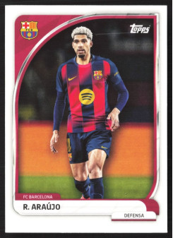 Ronald Araújo, Kartička, 2025-26 Topps FC Barcelona Collector Tin, BASE