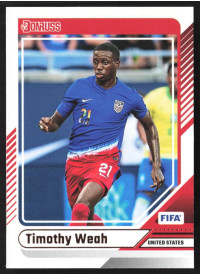 Timothy Weah, Kartička, Panini Donruss Soccer 2024-25, BASE