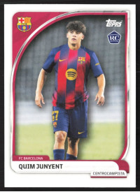 Quim JunyentRC, Kartička, 2025-26 Topps FC Barcelona Collector Tin, BASE