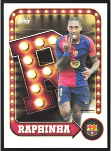Raphinha, Kartička, 2025-26 Topps FC Barcelona Collector Tin, INSERT