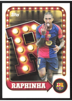Raphinha, Kartička, 2025-26 Topps FC Barcelona Collector Tin, INSERT